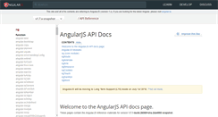 Desktop Screenshot of docs.angularjs.org